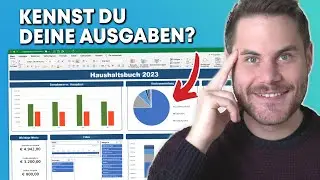 Create an Excel household budget including a dashboard for 2024 📊