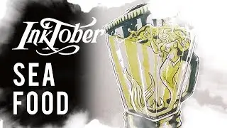 [Inktober Speed Drawing] Sea Food