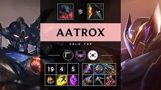Aatrox Top vs Gangplank: Triple Kill, Legendary - KR Master Patch 14.16