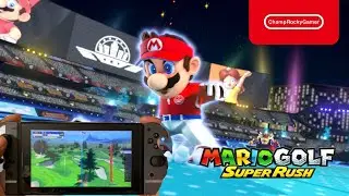 Mario Golf Super Rush: Nintendo Switch in Handheld Mode