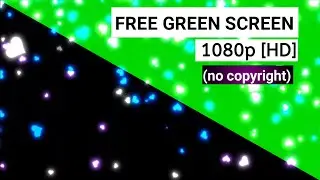GREEN SCREEN Valentines Hearts Overlay