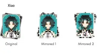 So I mirrored every Genshin Impact character...