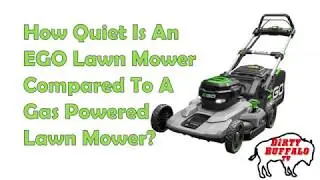 EGO Mower VS  Gas Mower: How much quieter is an EGO mower?