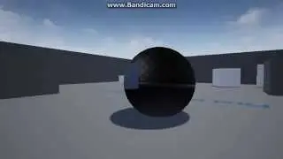 UE4. Spherical portal