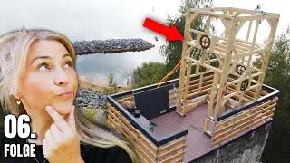 Macht diese Holz Rahmenbauweise Sinn? 🥵😱😫 DIY Leuchtturm #6