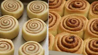 Bánh mì cuộn quế quá ngon, ăn hoài không chán | Cinnamon rolls