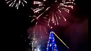 Фейерверк 2016 в Шостке возле ИТ-Елки