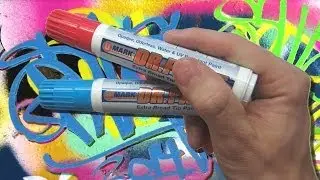 U-Mark Dr. Paint Marker Review and Surface Test
