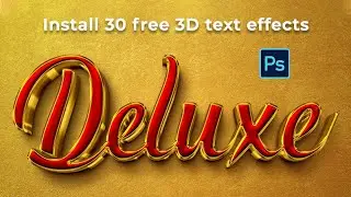 3d-text-effects for Photoshop | Free PSD files |
