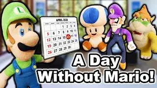 Plush Skit - A Day Without Mario!