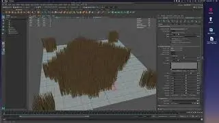 Maya 2020 - Intro to XGen grass systems