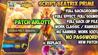 Script Skin Beatrix Prime Stellar Brilliance No Password | Full Effect & Voice |Update Patch Terbaru