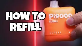 How to refill Elfbar Pi9000 | एल्फबार Pi9000 को कैसे रिफिल करें ! #elfbar #pi9000 #howtorefill