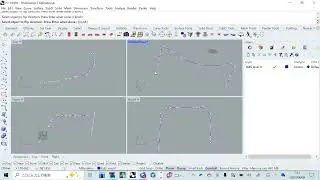 ①ライノセラスという3Dモデラーで法線の向きを一つの方向に揃える
