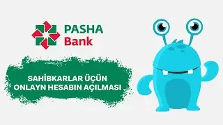 Pasha Bank online hesab acmaq OZUNET