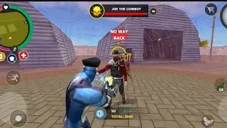 Rope Hero Mafia City Wars ( Rope Hero vs Joe the Cowboy) Rope Hero NO WAY BACK HD # 4