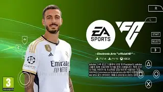FIFA 2024 PPSSPP MOD ENGLISH VERSION LATEST UPDATE PES 2024 PSP CAMERA PS5