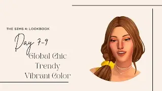 🌟Global Chic🕶️Trendy🍑Vibrant Color | The Sims 4: Create A Sim + CC Links
