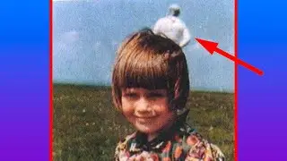 СТАРАЯ КАМЕРА ЗАСНЯЛА ПРИШЕЛЬЦА В НЕВИДИМОМ КОСТЮМЕ. СНИМОК ПРИШЕЛЬЦА.
