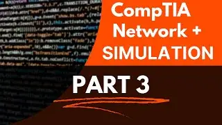 CompTIA Network+ (Plus) Simulation-Part 3 Setting up a Wireless Network in an Office
