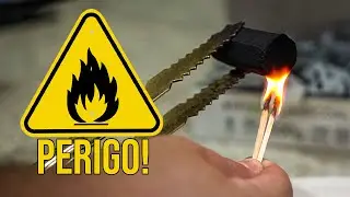 NÃO FAÇA EM CASA - 10 MANEIRAS DE ACENDER CARVÃO