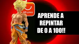 Learn how to repaint from 0! Goku custom figure Aliexpress [Episode 1]