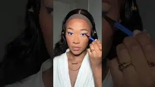 BLUE EYELINER & BLUE MASCARA #makeuptutorial