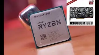 TESTE EM JOGOS AMD RYZEN 5 5600 + RX6600M 51RISC 8GDDR6 ALIEXPRESS (2022)