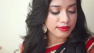 Easy Diwali Makeup and Hairstyle