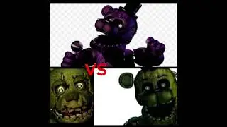 ШЕДОУ ФРЕДДИ ПРОТИВ СПРИНГТРАПА И ФАНТОМ ФРЕДДИ | Shadow Freddy FNAF 2 vs Springtrap & PF FNAF 3