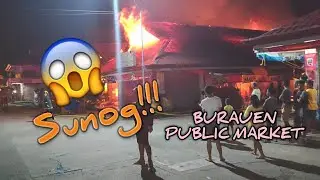 BURAUEN PUBLIC MARKET NA SUNOG