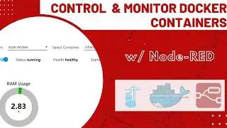 How to interact with Docker containers from node-RED ?