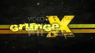 Adobe After Effects Project Free | Проект для AE - Grunge X (+link)