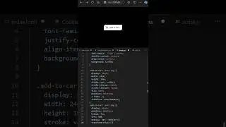 Day 013 - 🤯Micro Css 'Add to cart' button animation 