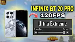 INFINIX GT 20 PRO GAMING TEST | PUBG MOBILE