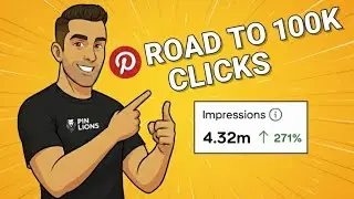 My Pinterest Plan to Explode Traffic to 100K Clicks/Month