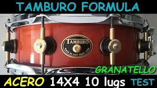 Rullante Tamburo Formula Granatello maple 14x4 test 
