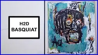 How to Draw a Basquiat Painting