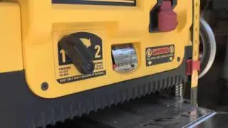 DW735 Planer Shelix Upgrade - Part 1 - Before and After