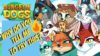 Dungeon Dogs Idle RPG - But what if your a cat lover?
