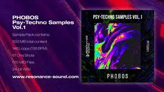 PHOBOS- Psy-Techno Samples Vol.1 | Dark Techno Loops