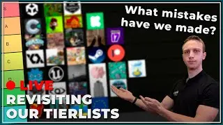 Revisiting our gamedev tierlists (engines, art, funding,...)