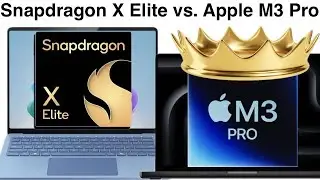 Snapdragon X Elite vs Apple M3 Pro, Surface Laptop vs. MacBook Pro