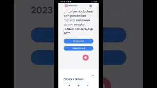 Pembelian dan Pembubuhan E-materai SSCASN PPPK 2023 