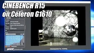CINEBENCH R15 on Celeron G1610