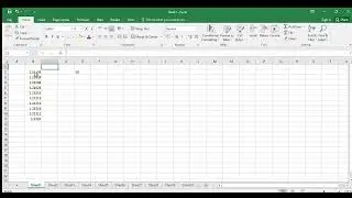 How to Calculate Standard deviation within 30 Second in Excel