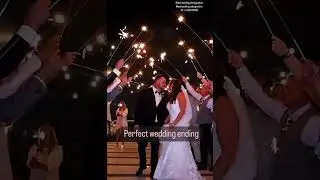 Perfect ending of Wedding Miami wedding photographer