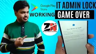It Admin Lock Fix With Playstore Working | All Type It Admin Lock Game Over