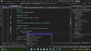 EventosApp 09 - Desenvolvendo serviços CRUD em uma Web Api