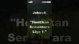 Jokowi: Hentikan Sementara Liga 1 - Pray For Kanjuruhan #shorts #prayforkanjuruhan